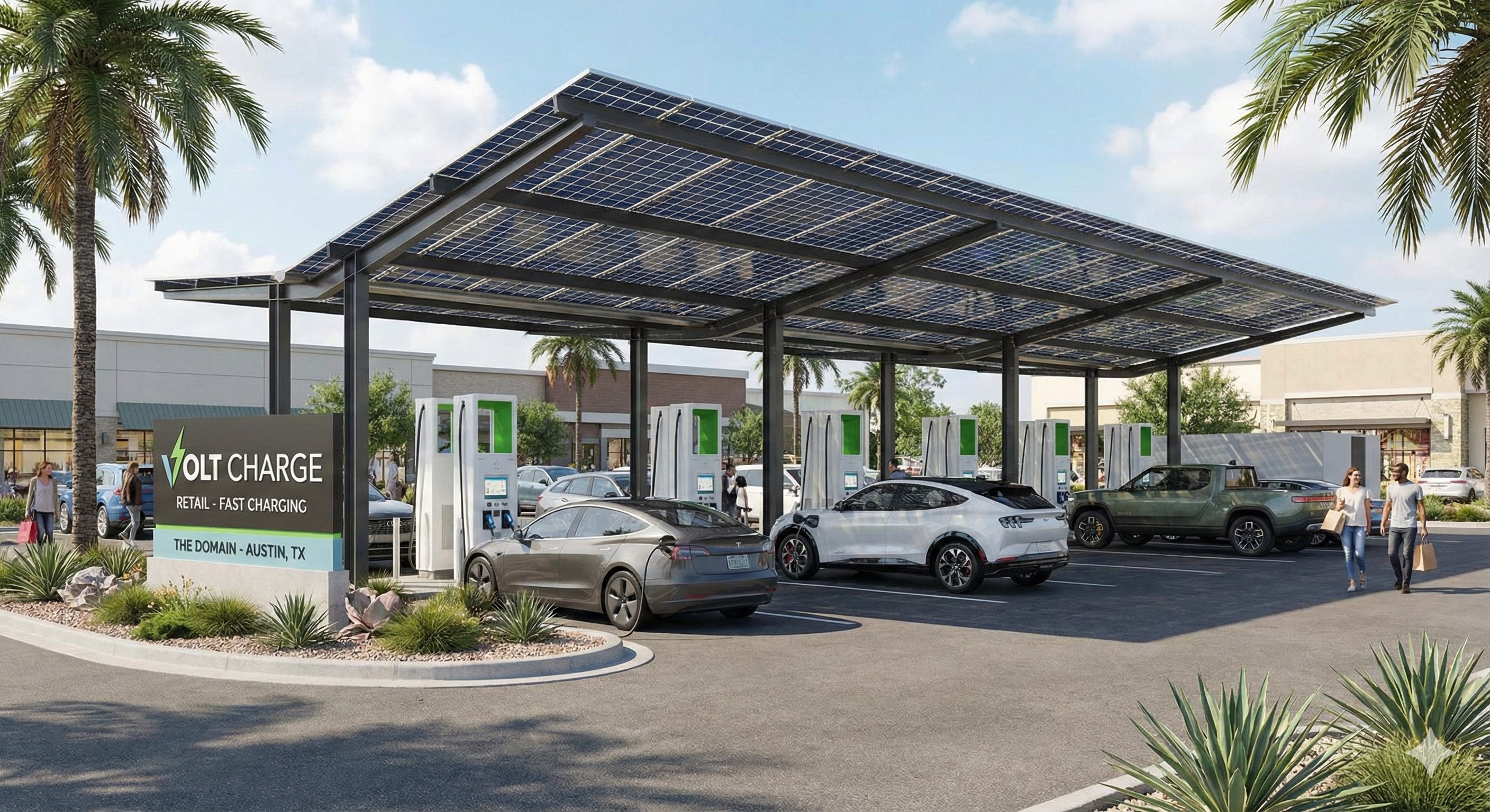 Retail Center Fast Charging
