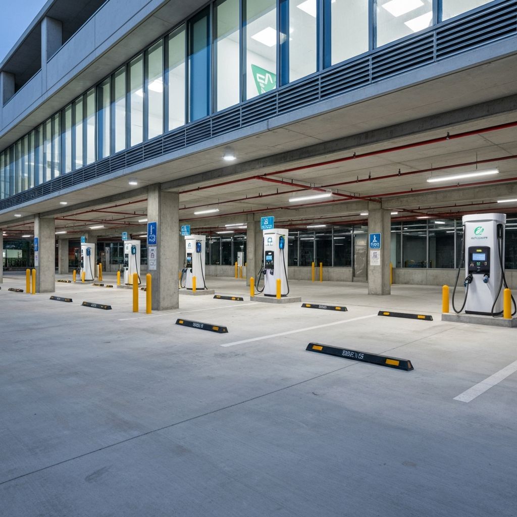 Commercial EV Charging Hub